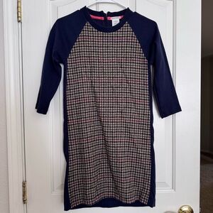 Crewcuts Navy Wool Blend Dress